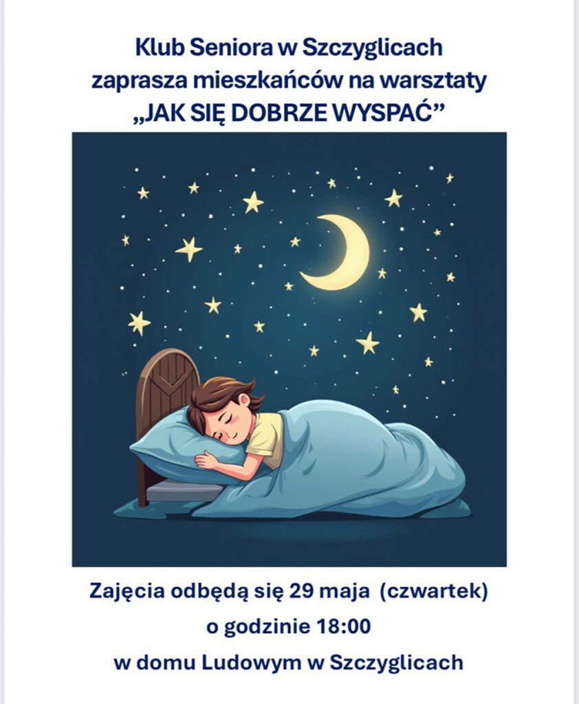 Jak dobrze się wyspać szczycglice